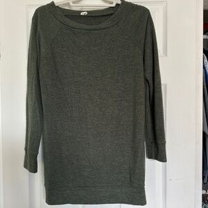 Pink Blush maternity tunic sweater